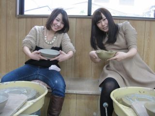 電動ろくろで作りました