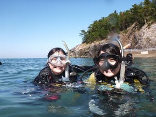 最初は不安でも、、、講習が終わるころにはこんな笑顔に♪