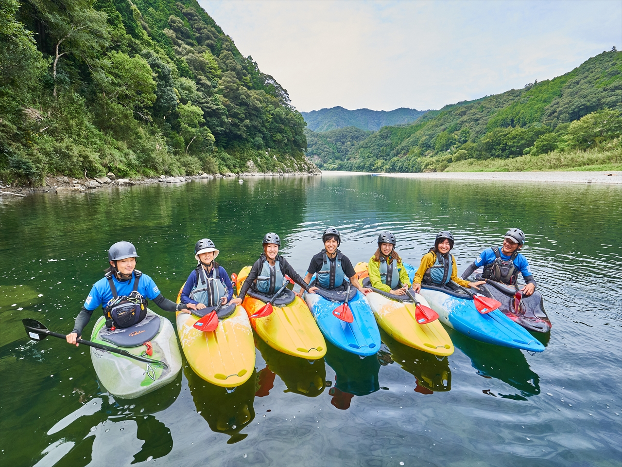 清流散歩♪四万十川半日カヌーツアー【午後】ツアー写真無料 
