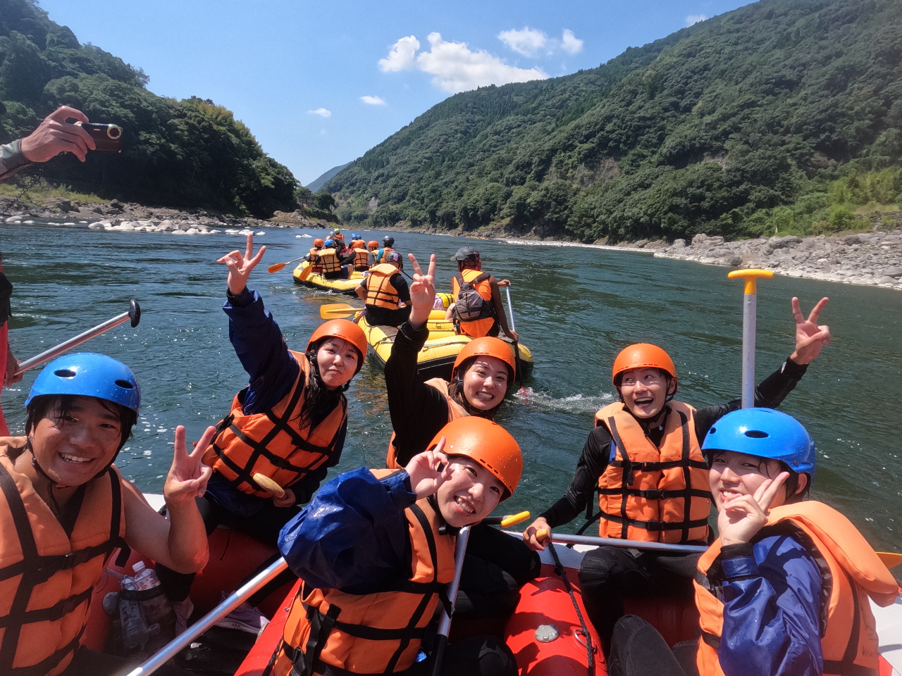 青空と自然を満喫しよう