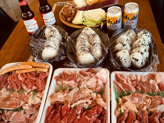 美味しいBBQを堪能してください