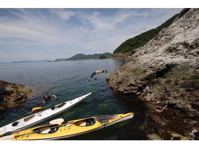 シーカヤックで感じる西海の自然!