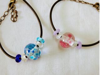 きらきらフリット柄☆彡素敵なブレスレットに♪