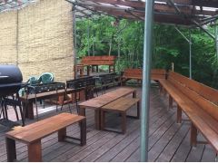 ランチタイムは集合場所ベースへ戻り、BBQランチを楽しもう!午後のツアーもあるので、美味しすぎても食べすぎに注意♪