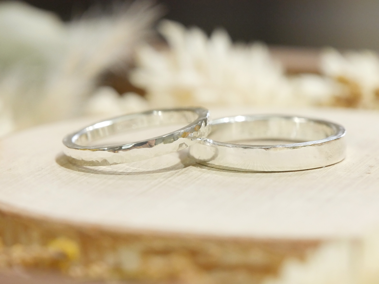 ご自身の手でつくる世界にひとつのシルバーリングが完成します!