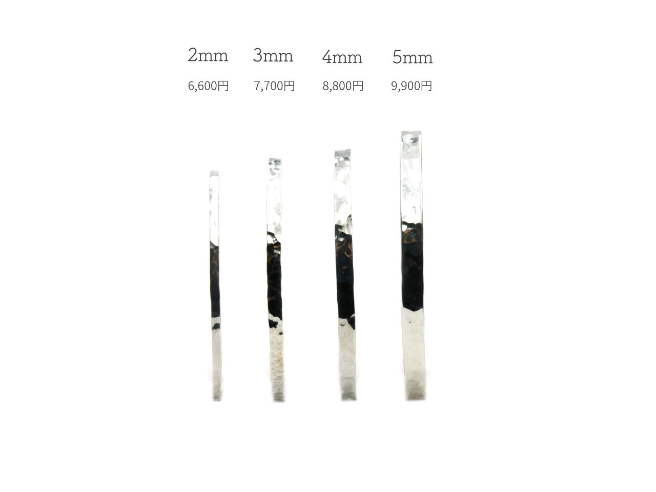 ������4��ނ���I��ł��������܂��I(6mm�ȏ���Ή������O�ɂ��A����������)