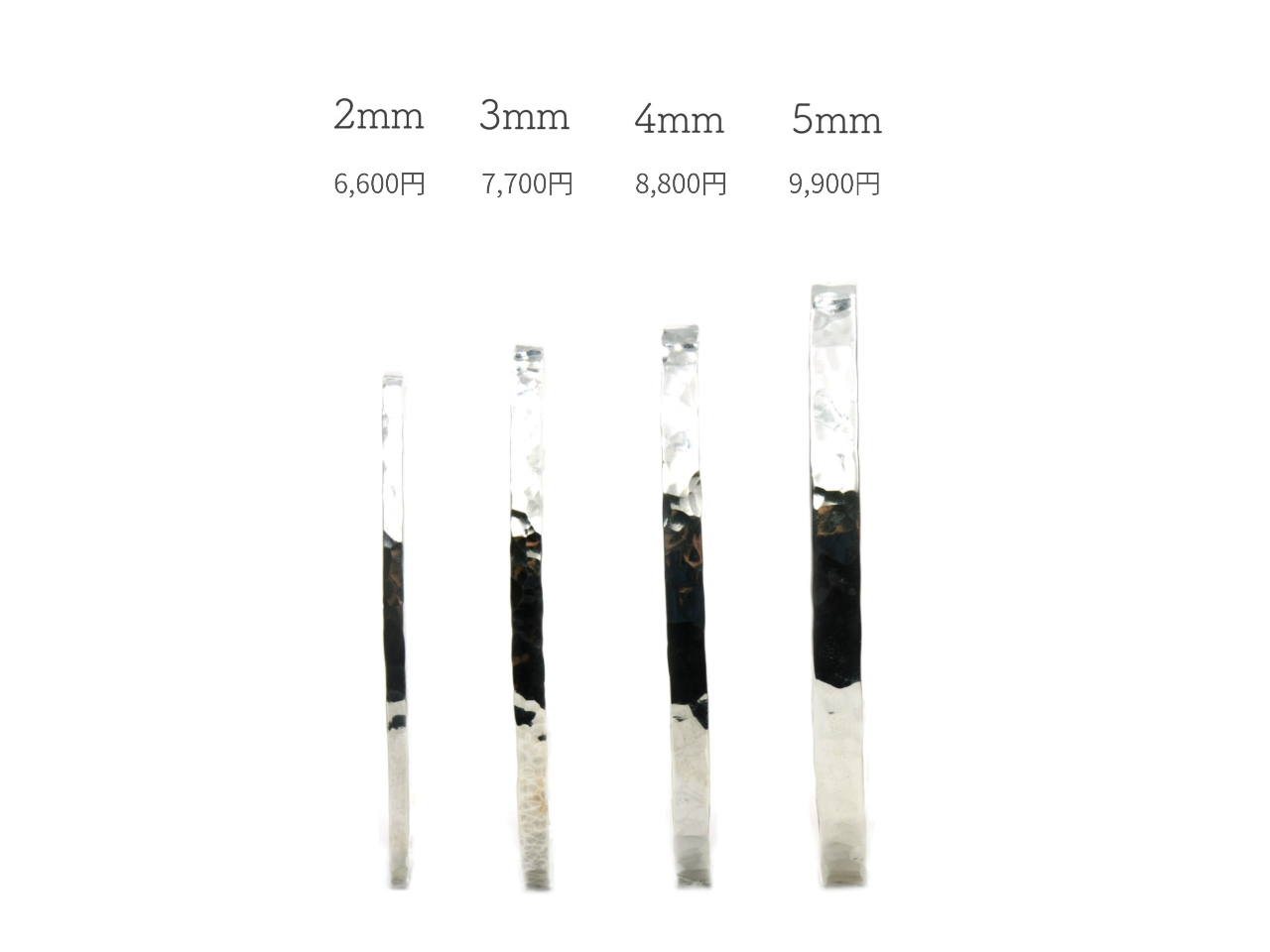 ������4��ނ���I��ł��������܂��I(6mm�ȏ���Ή������O�ɂ��A����������)