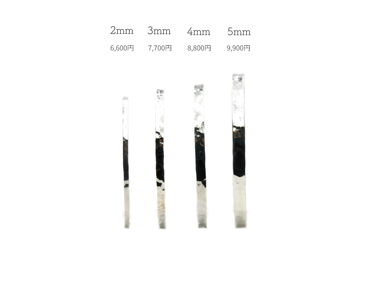 ������4��ނ���I��ł��������܂��I(6mm�ȏ���Ή������O�ɂ��A����������)