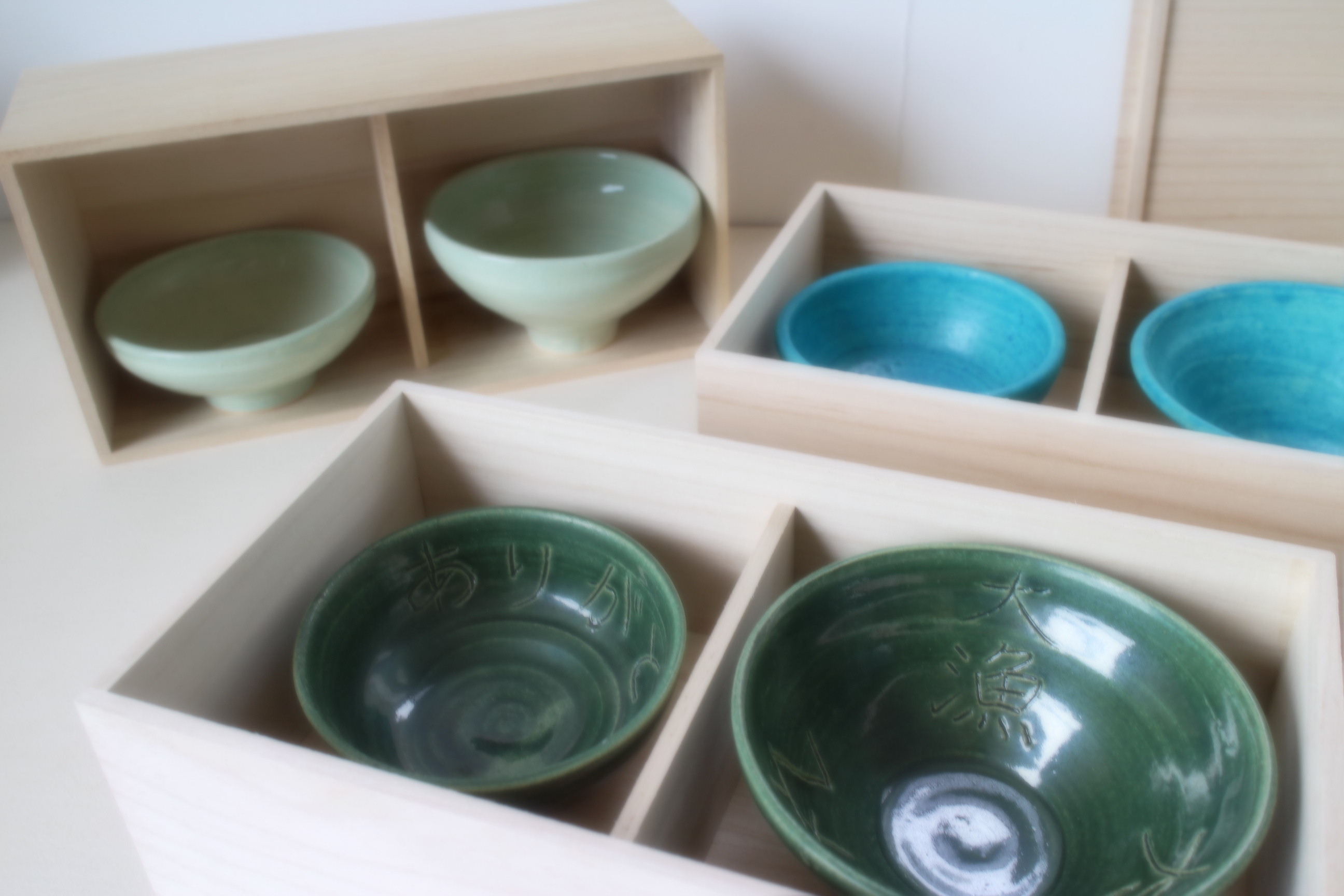 ブライダル陶芸で作られた作品たち