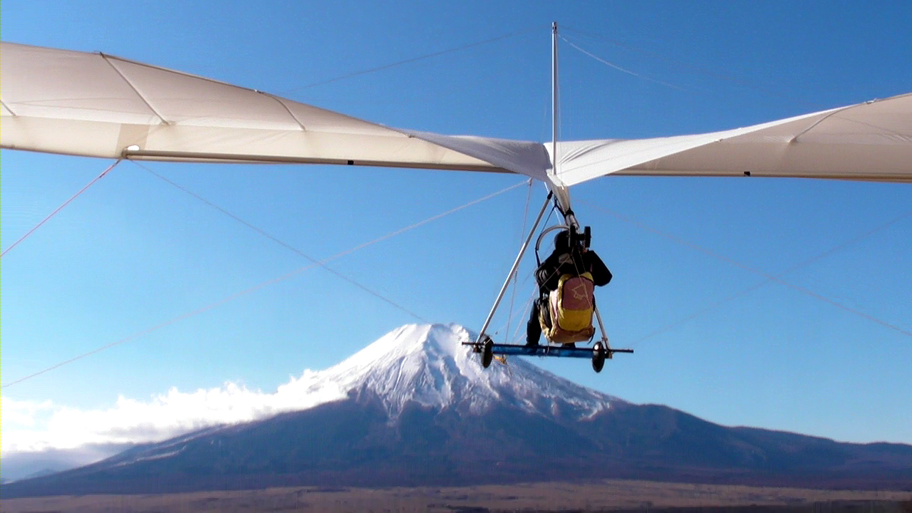 ハンググライダー・タンデム】2人乗り体験飛行コース○所要時間1名約