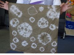 バンダナに自分オリジナルの模様を作るよ!
