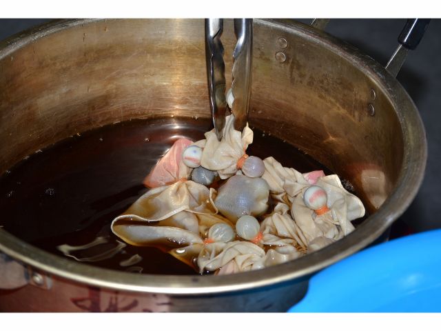 どんな色に染まるかな?