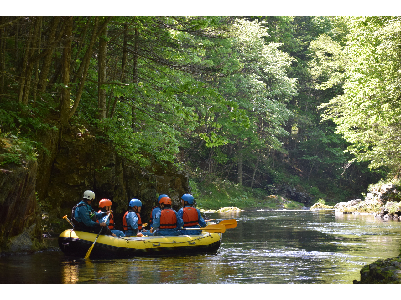 のんびりと大自然を満喫できるポイントもあり!