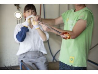一生懸命息を吹き込んで頂きます。