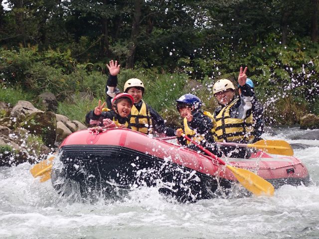 BIG FUN:【口コミ高評価!★安全第一★】ニセコ尻別川ラフティング~写真・動画データ無料!年齢に合わせた様々な水遊びを楽しめます♪