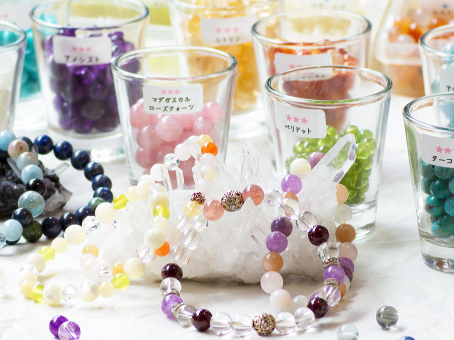 4名以上でグループ割引】天然石のオリジナルブレスレットを貸し切り