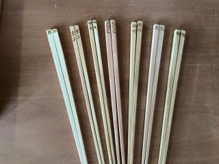 フルーツの木で作った箸