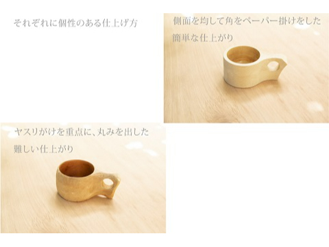 簡易的にでも、凝った作りにも、好みに合った仕上げ方ができます