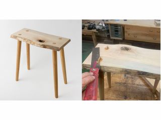 座板を色々な樹種からお選びいただけます