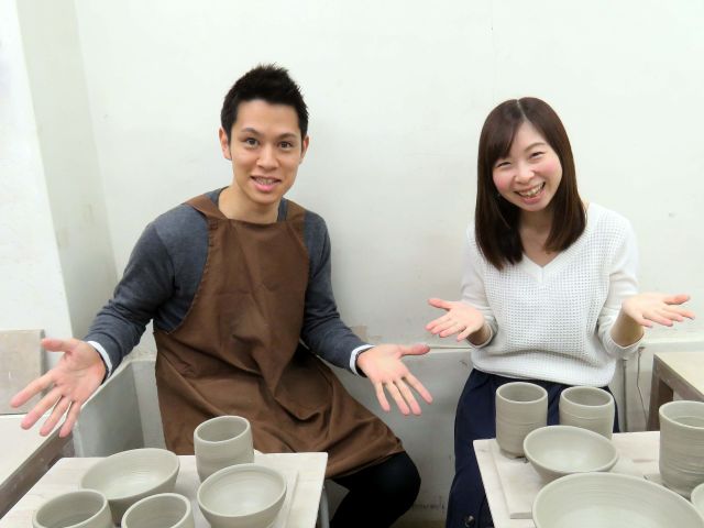 焼き上がりまでは約4週間。初めてでも素敵な器ができます♪ぜひ挑戦してみてください!