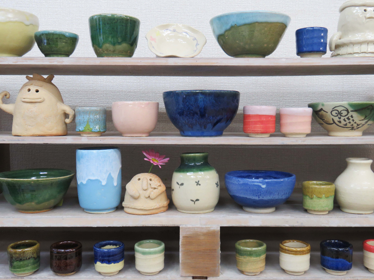 ろくろ　陶芸 一日陶芸体験 電動ろくろ】陶芸初心者の方でもゆのみ等が作れる♪当日