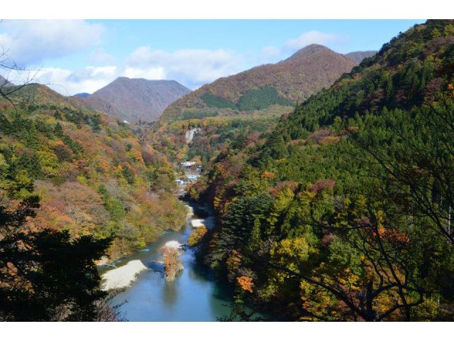 板室ダム湖はプライベート空間です・・・カヌーツアーに参加しないと入れない場所です