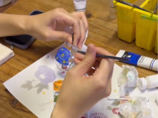 風鈴絵付け体験