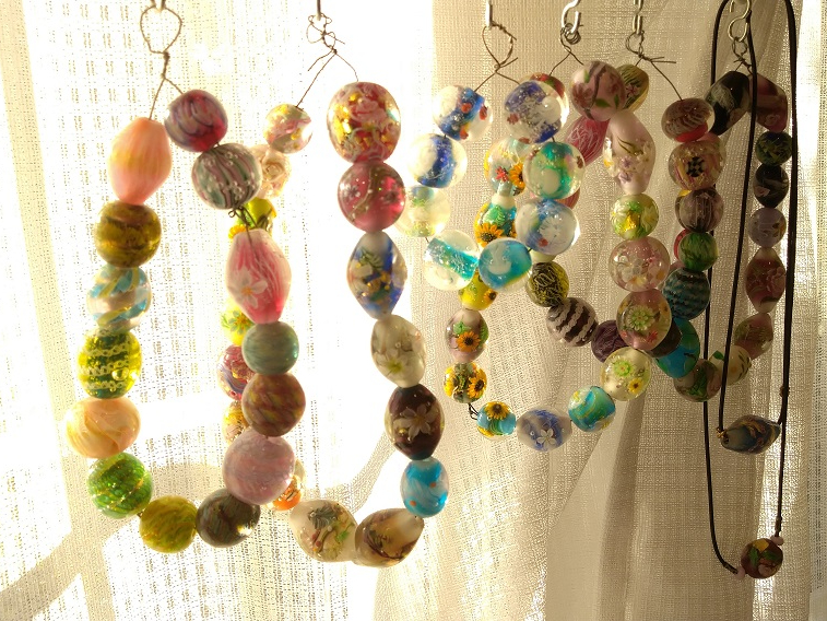 2.5Hとんぼ玉ガラス作り放題コース/名駅徒歩4分】とんぼ玉作り放題