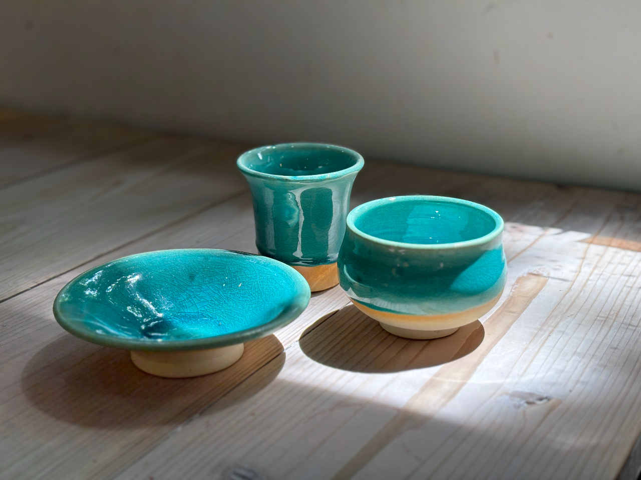 沖縄・名護・JUNGLIA・古宇利島】沖縄『RYUKYUYAKI琉球焼 』「青の器