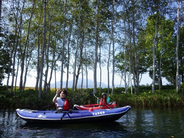 アンヌプリの山もキレイに見えます。