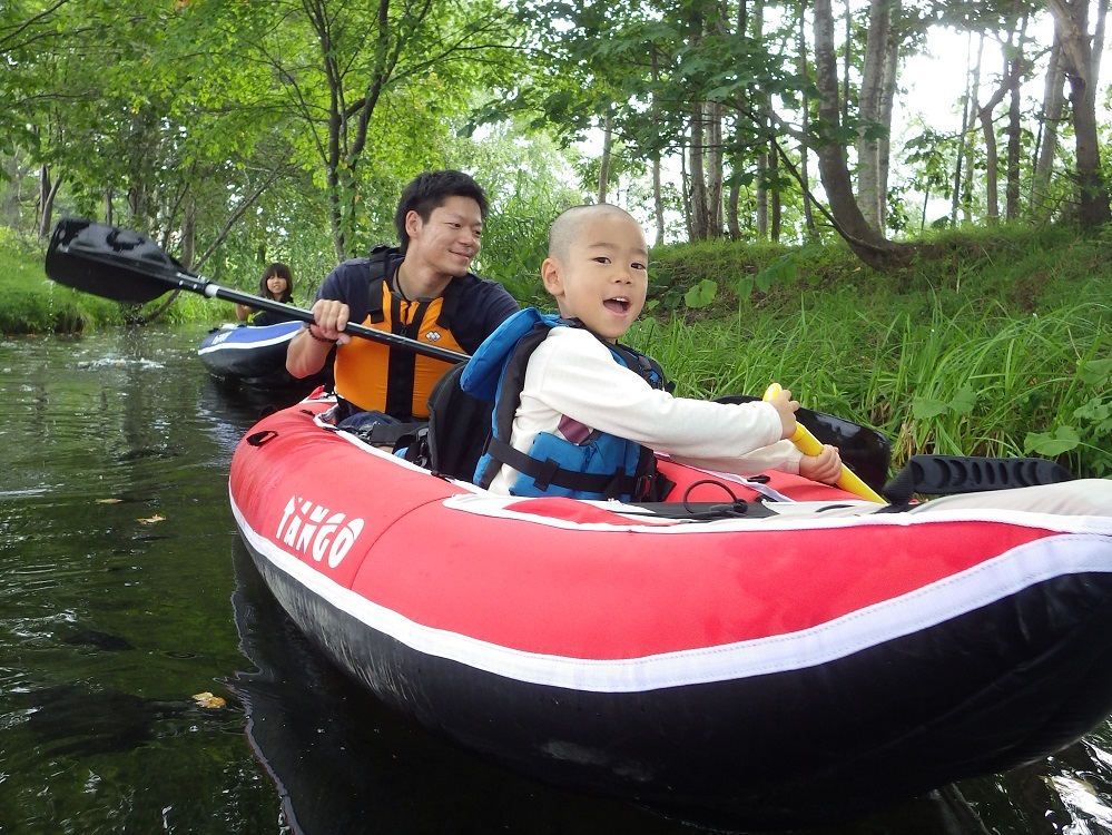 小さな力でも簡単に漕ぐ事が出来ますよ。