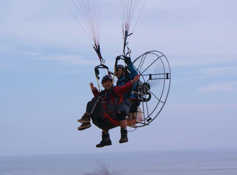 パラグライダー タンデム体験