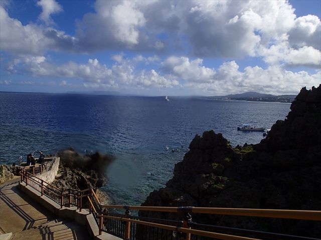 真栄田岬!! 風景!!