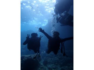 ファンダイブで青の洞窟へ!!ブランクダイバー大丈夫!! お一人様歓迎!!