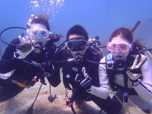 初級者も安心のファンボートダイビング