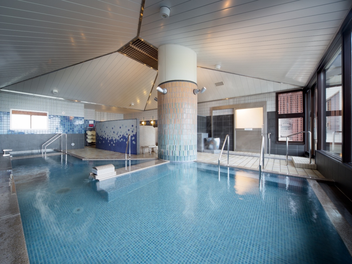 大浴場「紀淡」は紀淡海峡をイメージしたお風呂です