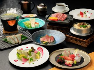 今春からの新メニュー『春の満足ランチ会席 加太薫る会席』