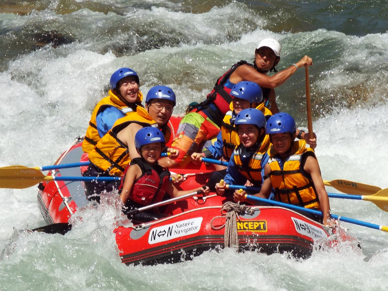 夏の竜が瀬 小学生から参加できます