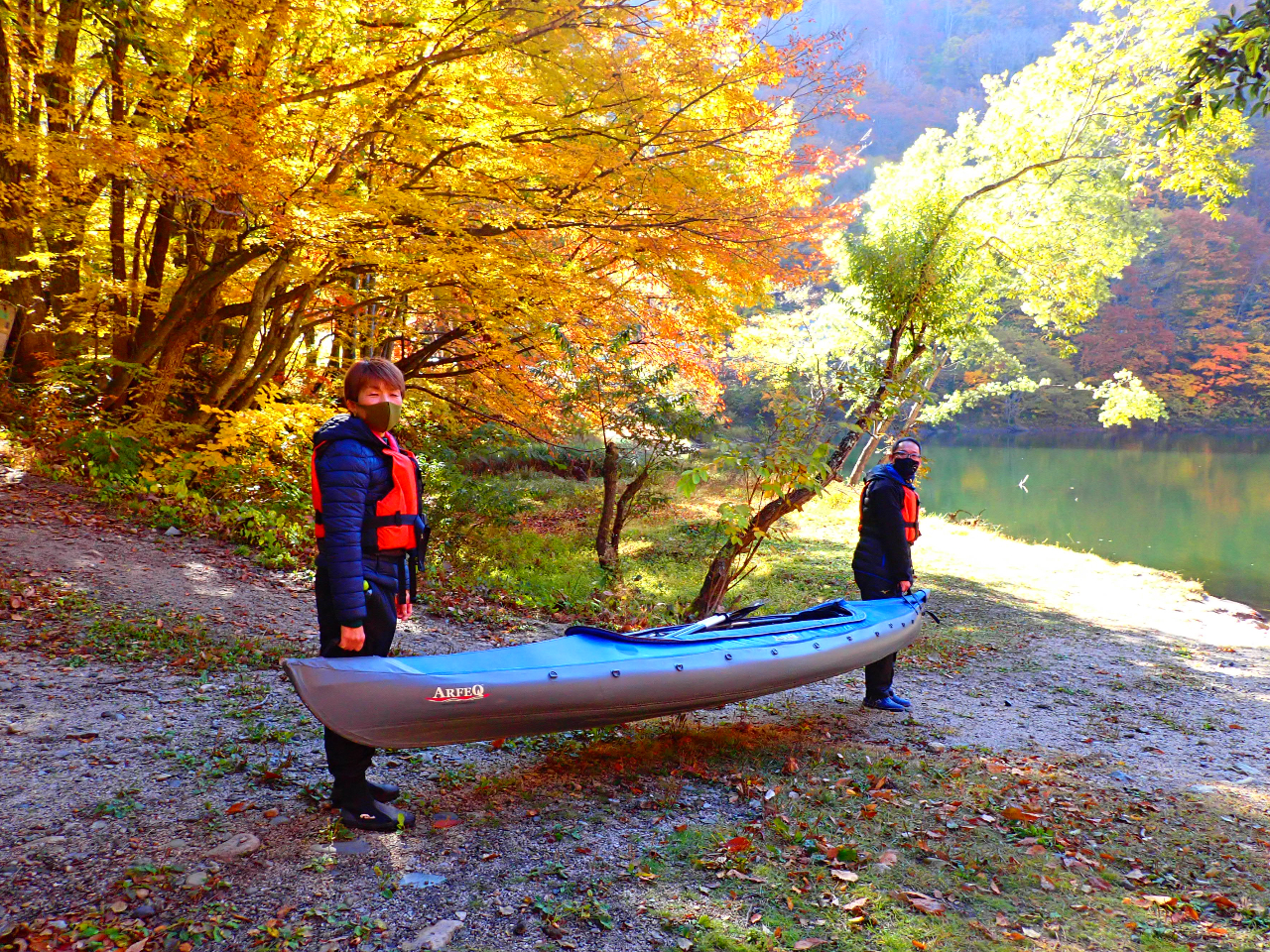 洞元湖スタートポイント