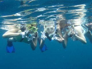 家族やお友達と一緒にシュノーケリング♪