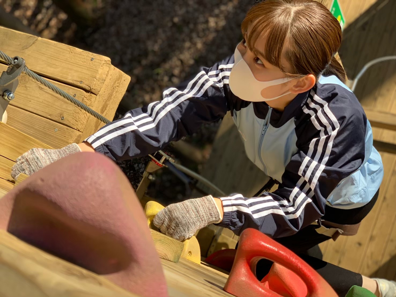 ボルダリングもあります!