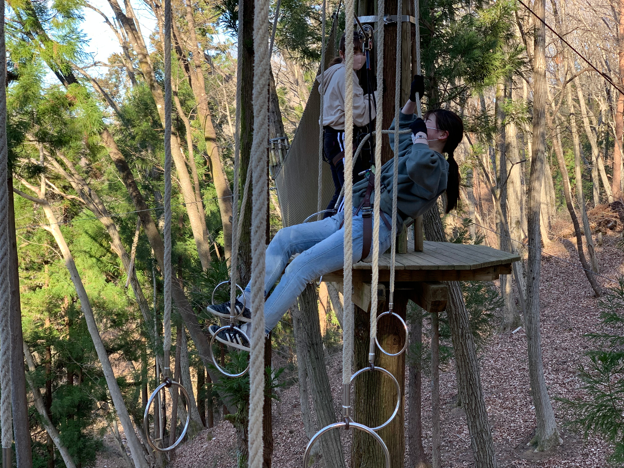 バランスを取るのが難しい。。。(>_<)