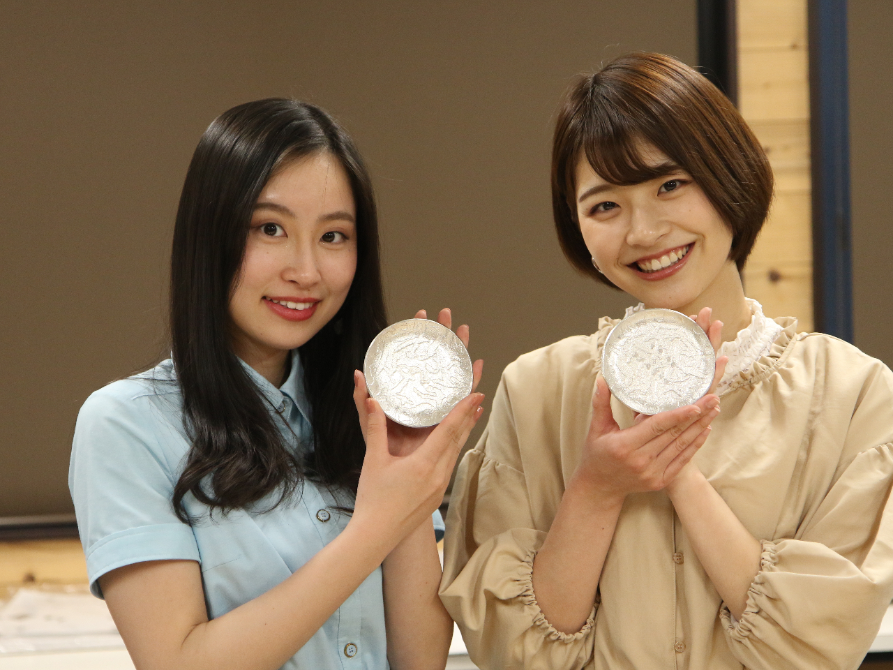 楽しい錫皿製作