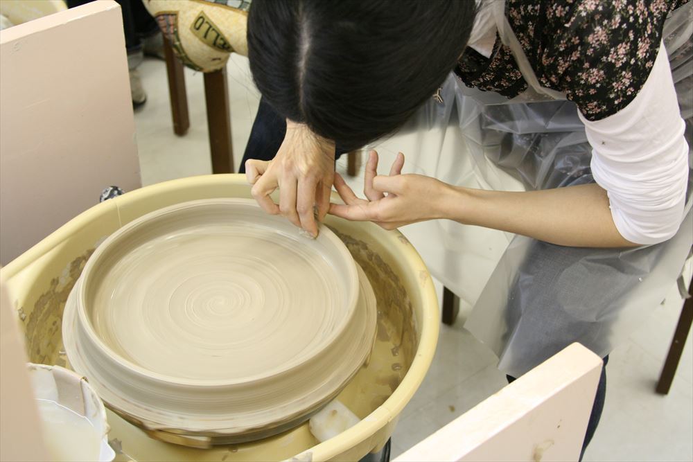 大きなお皿も追加で制作可能です