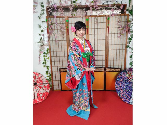お一人様でも。琉装アクティビティでちむどんどん