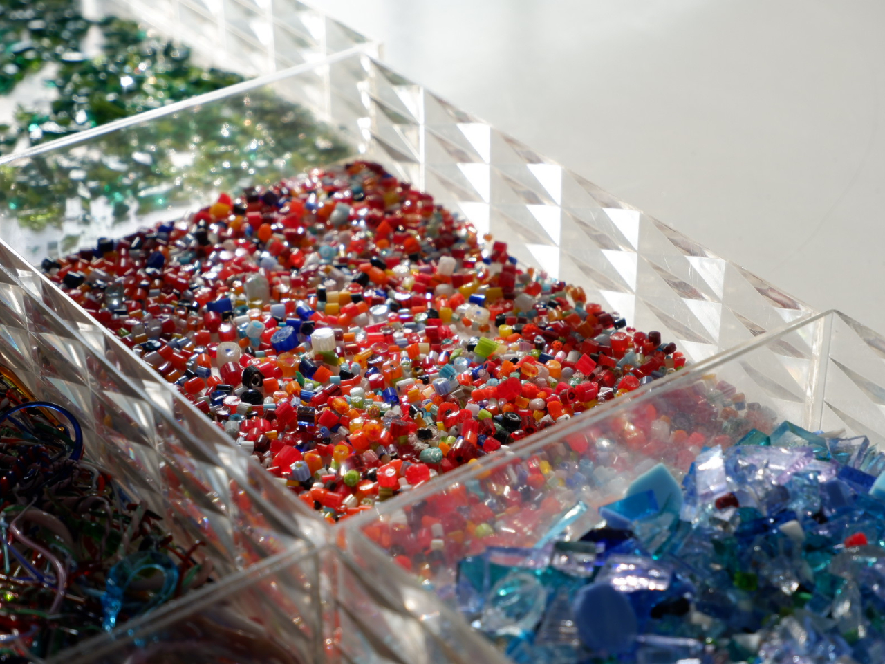 他にも綺麗なガラスを使用した体験がたくさんあります♪