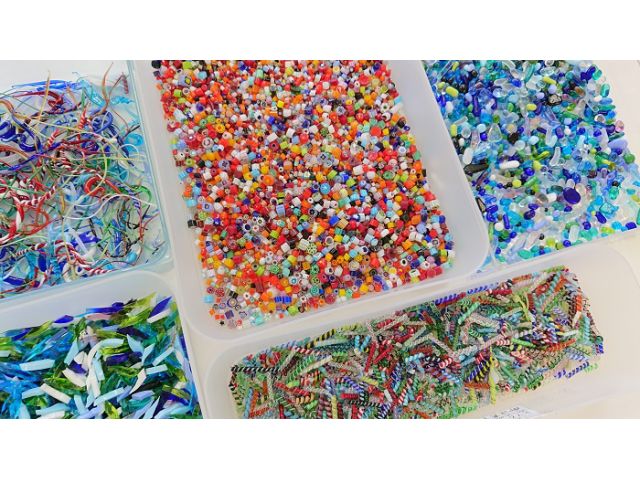 乗せるガラスの一例