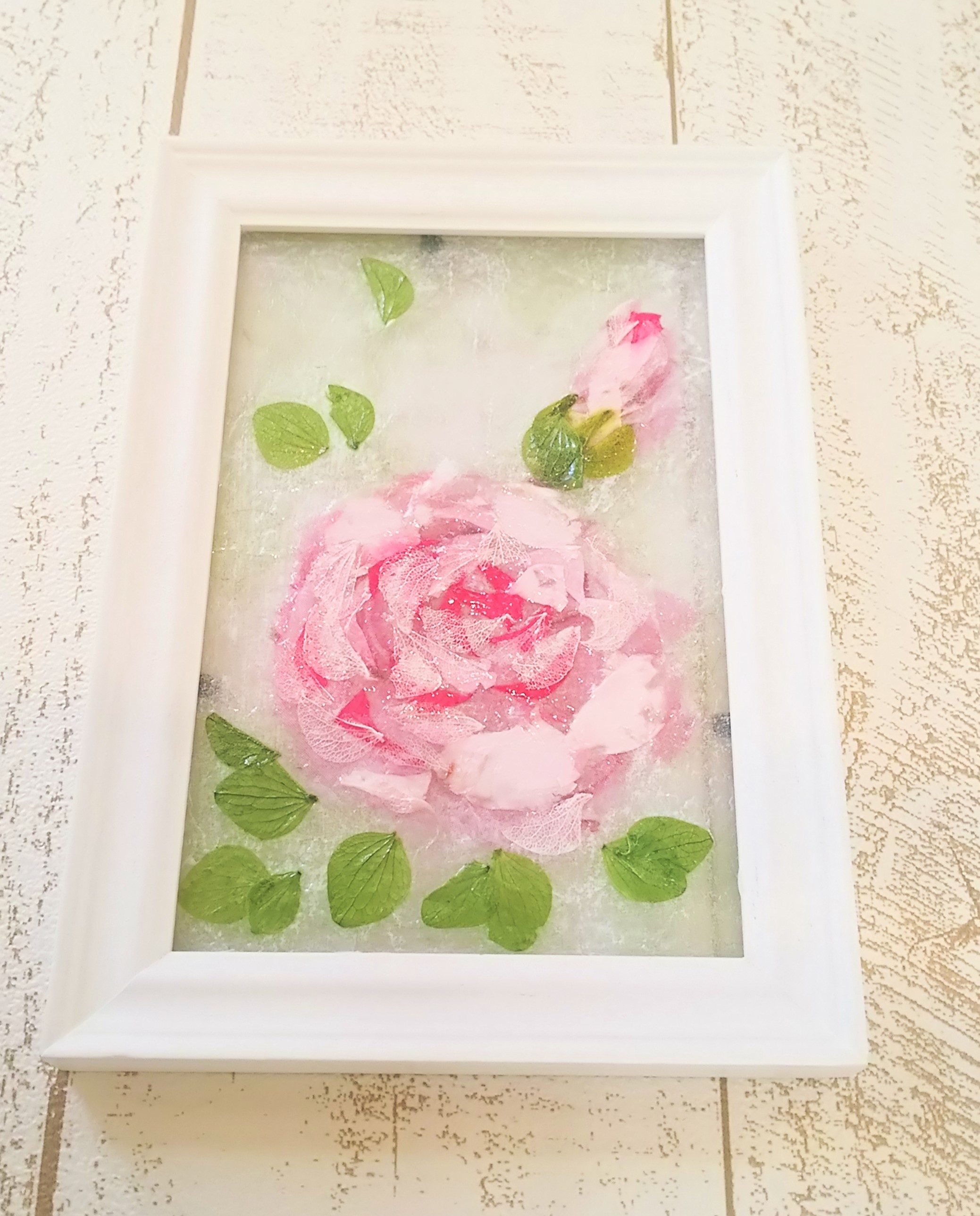 体験レッスン用ステンドフラワー