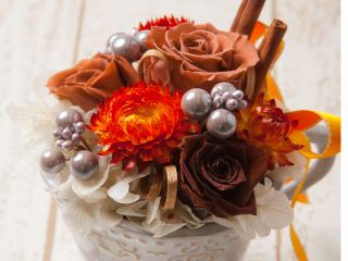 バラを使ったプリザーブドフラワーアレンジメント