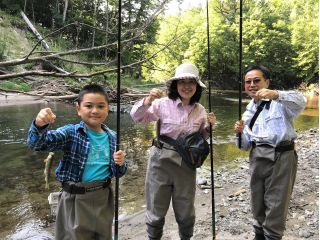 釣れたときの喜びはなんともいえませんよ☆